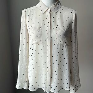 Chic by Jacob Polka Dot Blouse